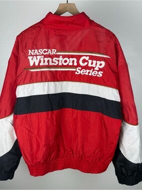 Vintage NASCAR Winston Cup Series Jacket Chase Authentics Car Racing BOXY XL